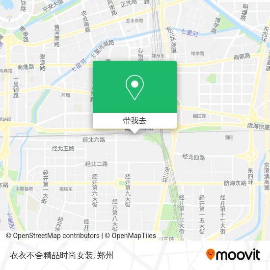 衣衣不舍精品时尚女装地图