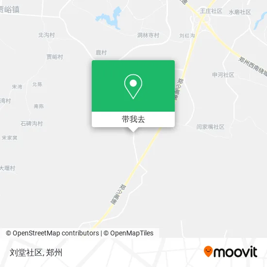 刘堂社区地图