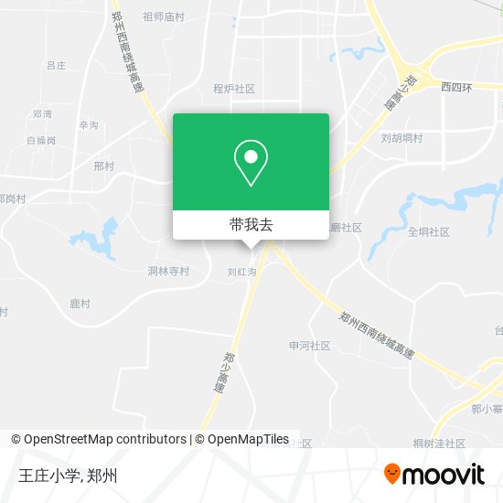 王庄小学地图