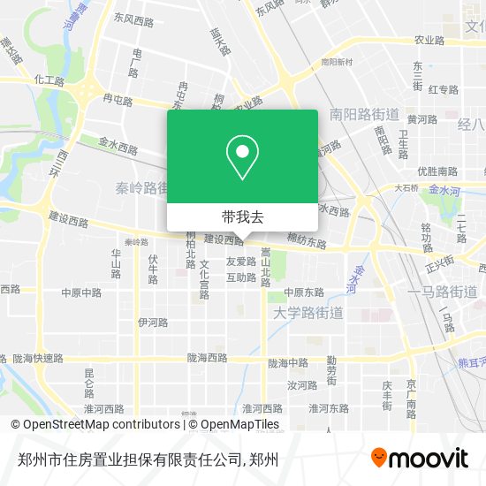 郑州市住房置业担保有限责任公司地图