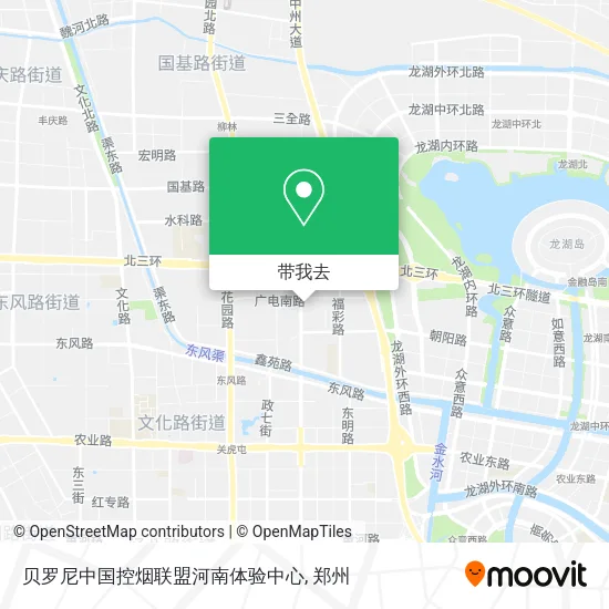 贝罗尼中国控烟联盟河南体验中心地图