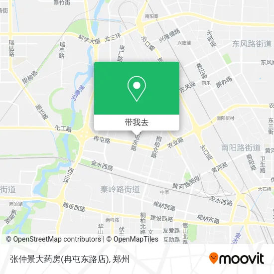 张仲景大药房(冉屯东路店)地图