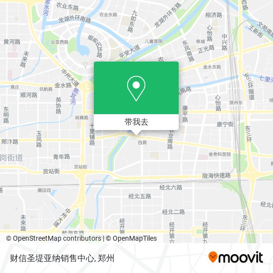 财信圣堤亚纳销售中心地图