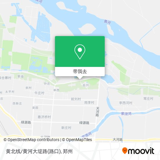 黄北线/黄河大堤路(路口)地图