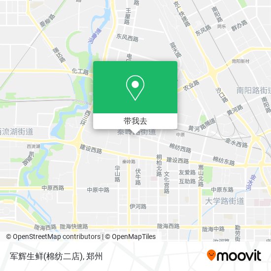 军辉生鲜(棉纺二店)地图