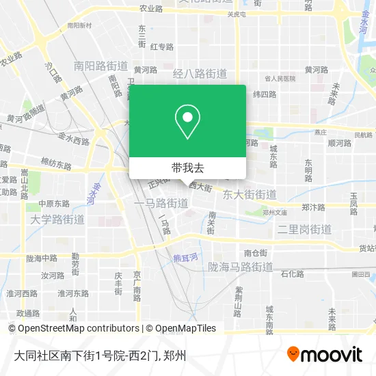 大同社区南下街1号院-西2门地图
