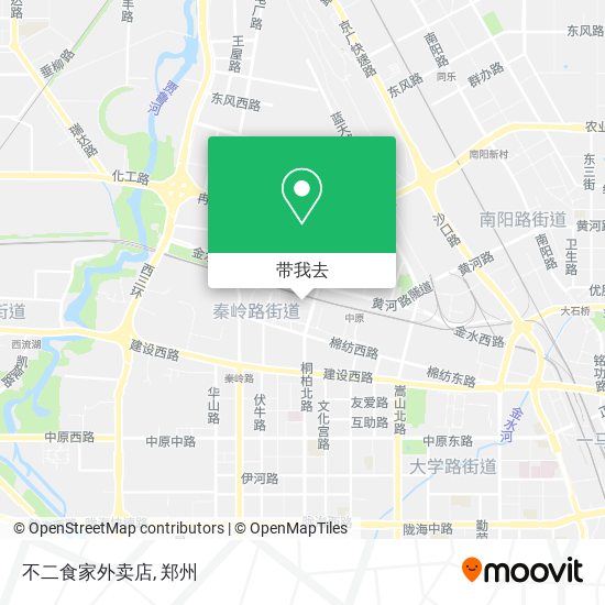 不二食家外卖店地图
