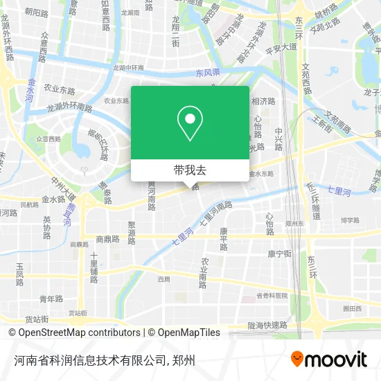 河南省科润信息技术有限公司地图