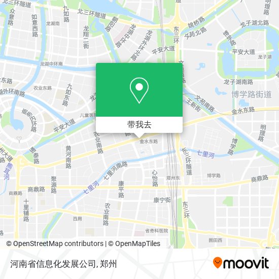 河南省信息化发展公司地图
