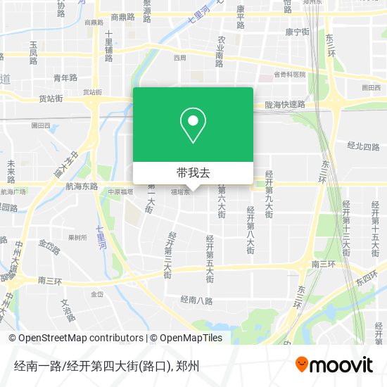 经南一路/经开第四大街(路口)地图