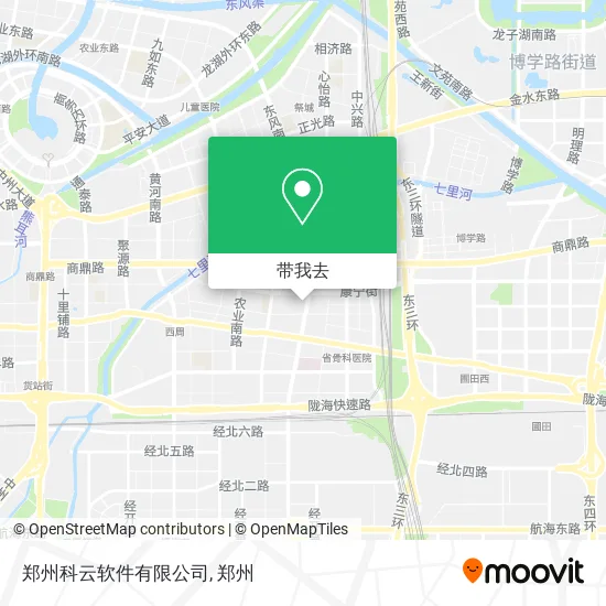 郑州科云软件有限公司地图
