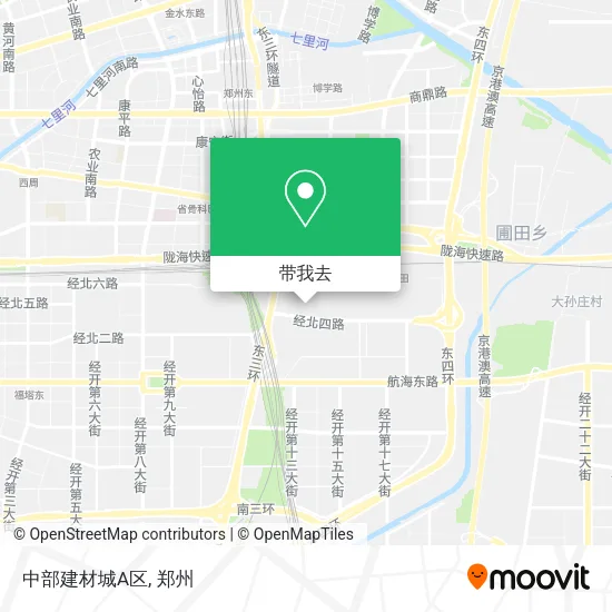 中部建材城A区地图