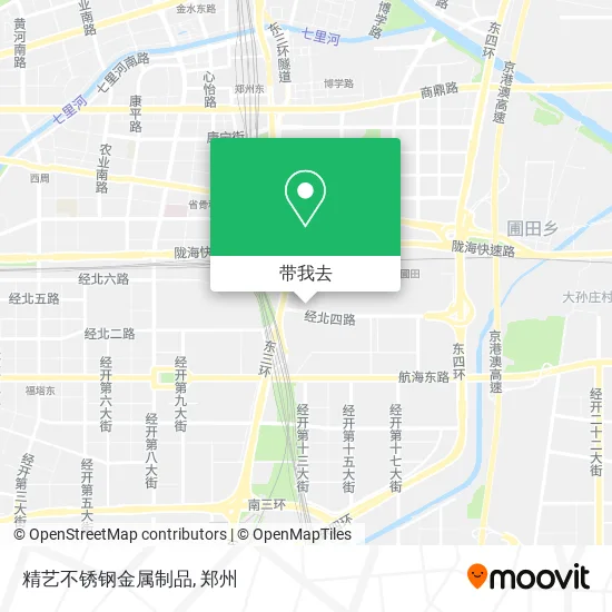 精艺不锈钢金属制品地图