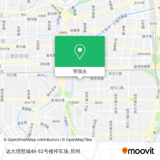 远大理想城46-52号楼停车场地图
