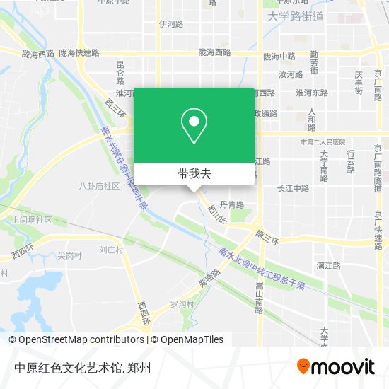 中原红色文化艺术馆地图