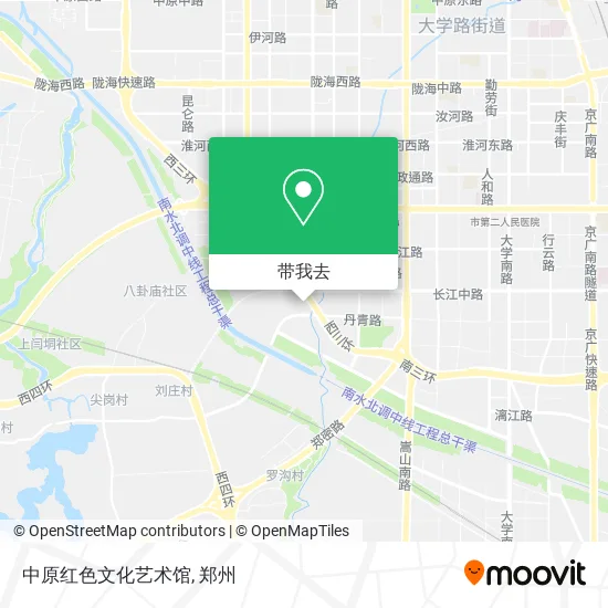 中原红色文化艺术馆地图
