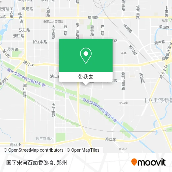 国字宋河百卤香熟食地图