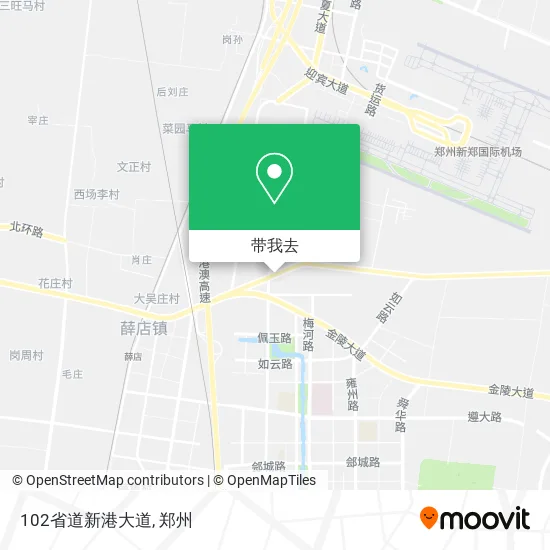 102省道新港大道地图
