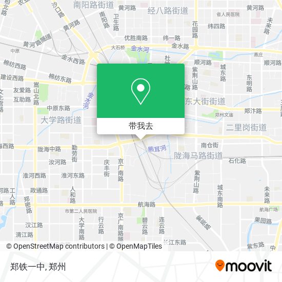 郑铁一中地图