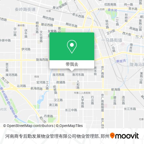 河南商专后勤发展物业管理有限公司物业管理部地图