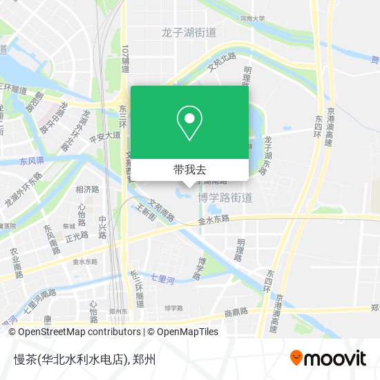 慢茶(华北水利水电店)地图