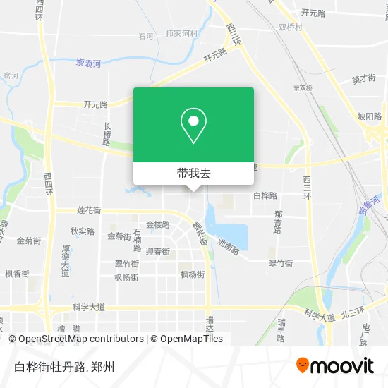 白桦街牡丹路地图