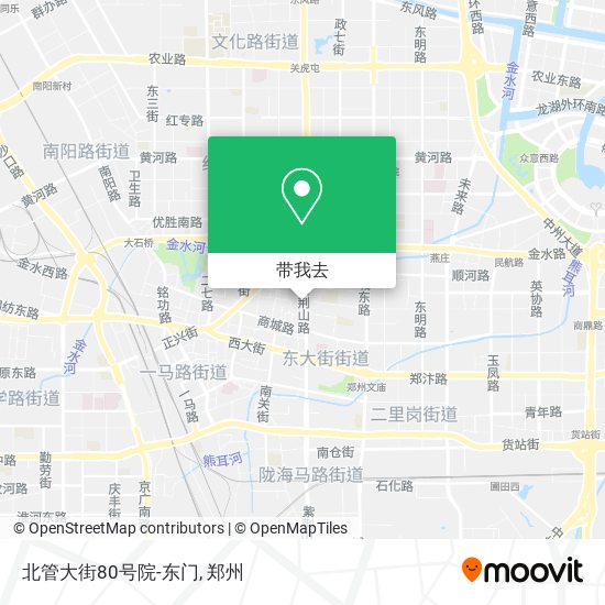 北管大街80号院-东门地图