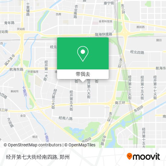 经开第七大街经南四路地图