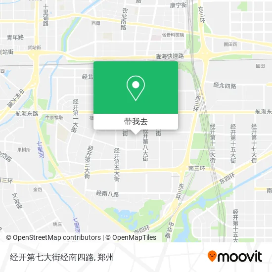 经开第七大街经南四路地图