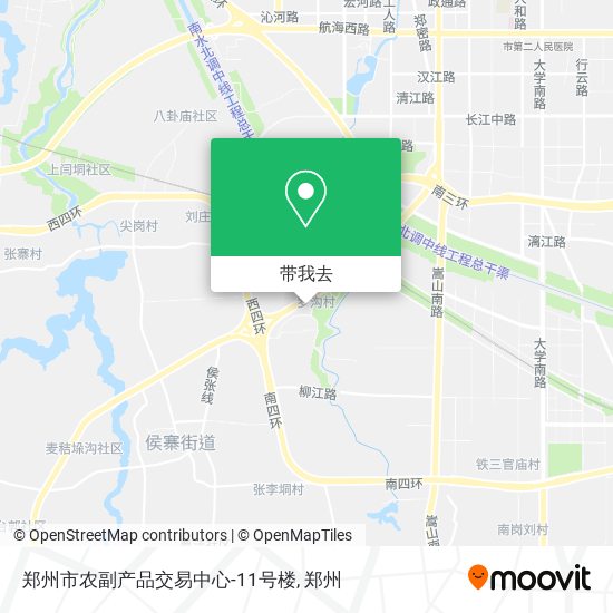 郑州市农副产品交易中心-11号楼地图