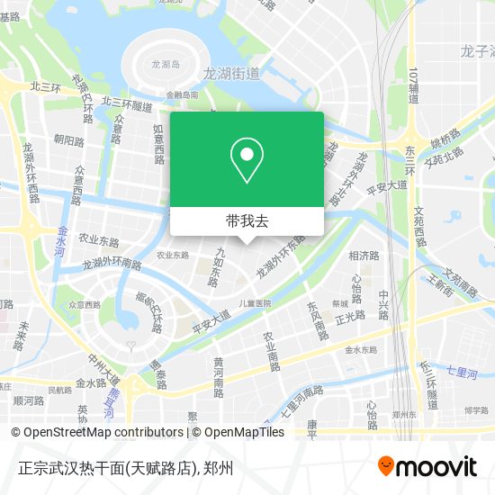 正宗武汉热干面(天赋路店)地图