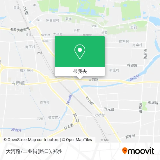 大河路/丰业街(路口)地图