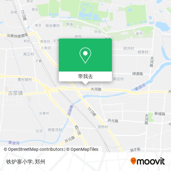 铁炉寨小学地图