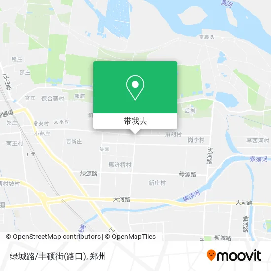 绿城路/丰硕街(路口)地图