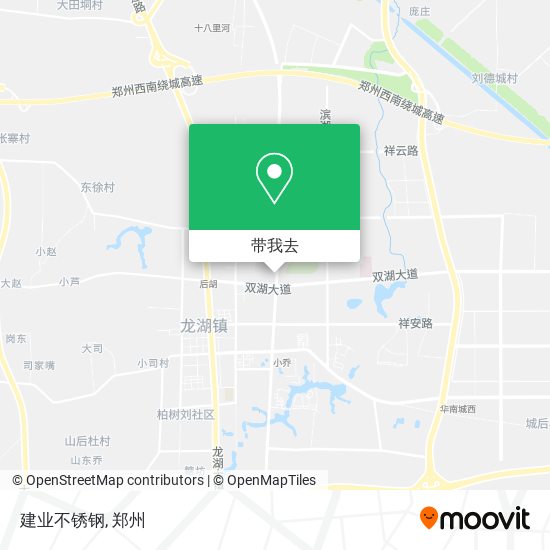 建业不锈钢地图