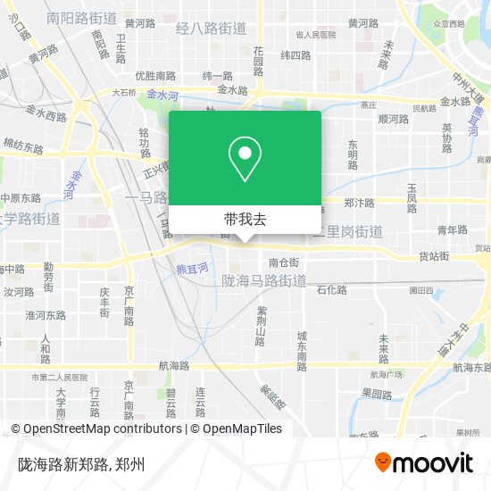 陇海路新郑路地图