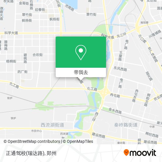 正通驾校(瑞达路)地图