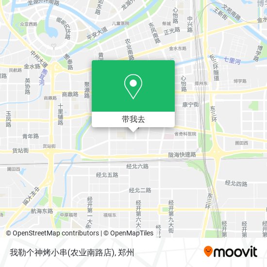 我勒个神烤小串(农业南路店)地图