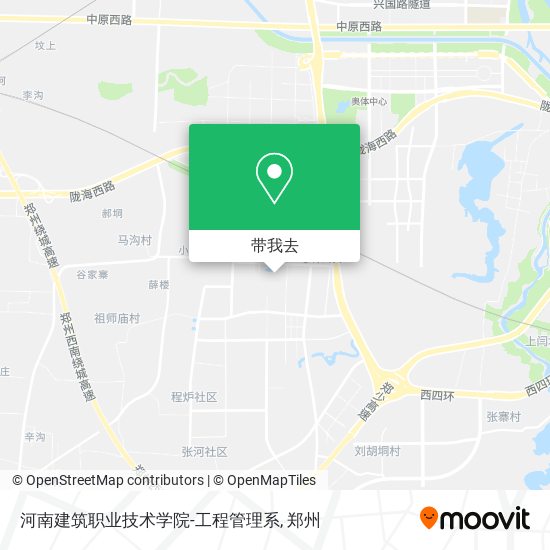 河南建筑职业技术学院-工程管理系地图