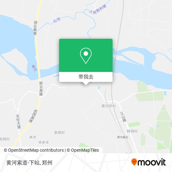 黄河索道-下站地图