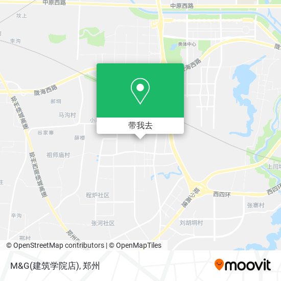 M&G(建筑学院店)地图