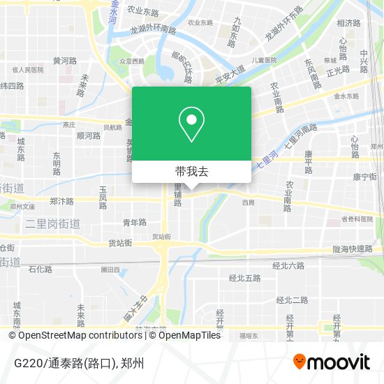 G220/通泰路(路口)地图