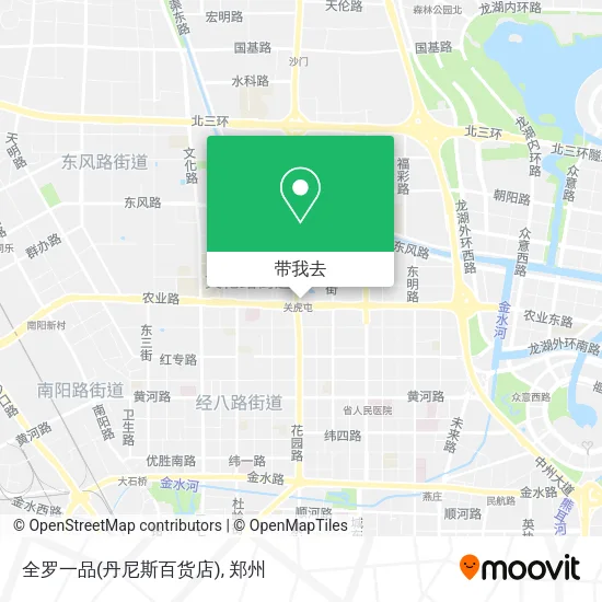 全罗一品(丹尼斯百货店)地图