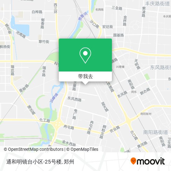 通和明镜台小区-25号楼地图