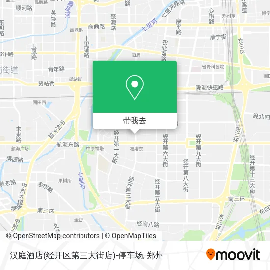 汉庭酒店(经开区第三大街店)-停车场地图