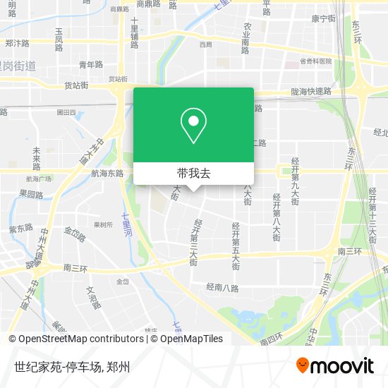 世纪家苑-停车场地图