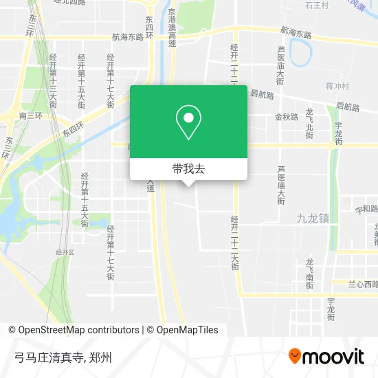 弓马庄清真寺地图