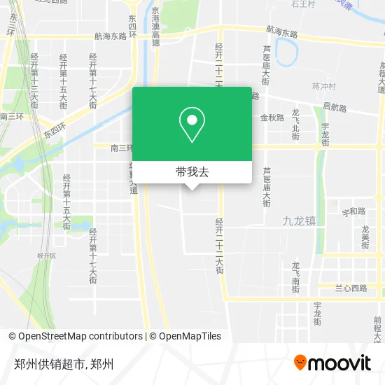 郑州供销超市地图