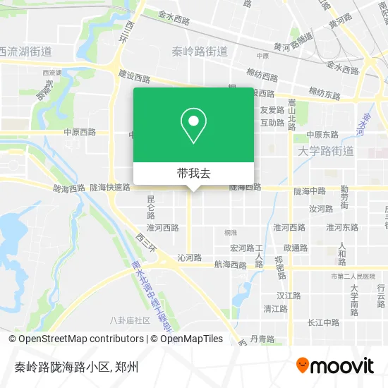 秦岭路陇海路小区地图