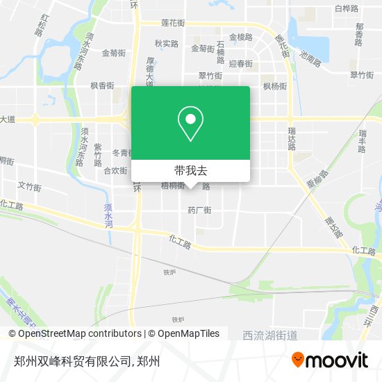 郑州双峰科贸有限公司地图